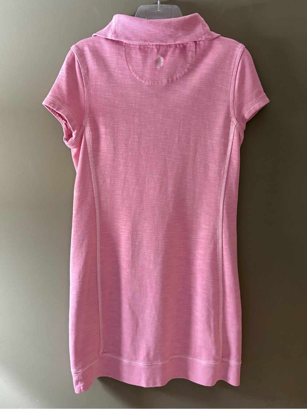 Tommy Bahama Tobago Bay Half-Zip Short-Sleeve Dress Size S Pink - Picture 3 of 12